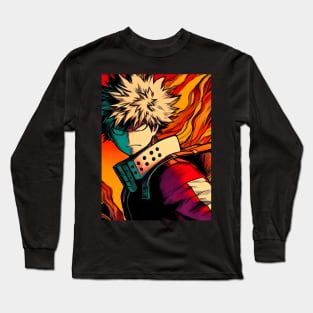 Anime Wonderland: Whimsical Art Prints Featuring Manga-Inspired Designs for Otaku Bliss! Long Sleeve T-Shirt